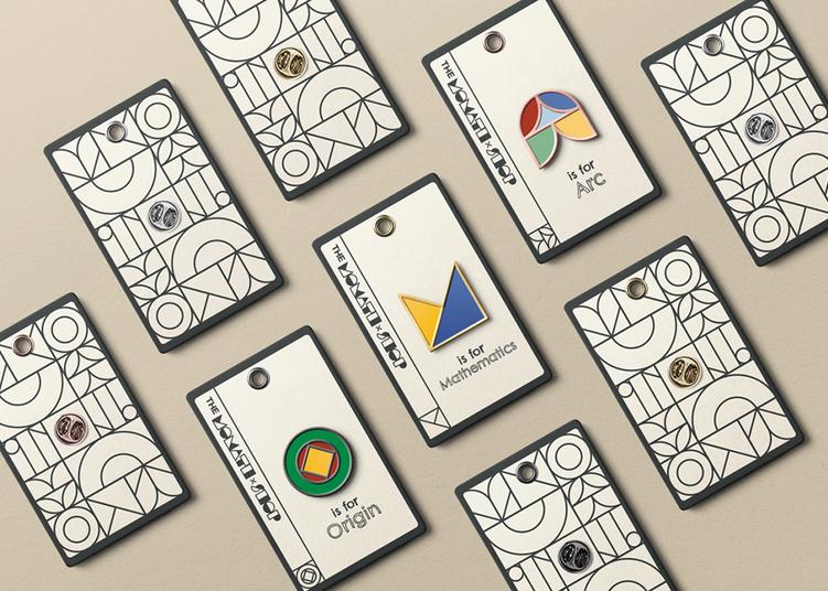 Rebranding for the National Museum of Mathematics, Graphis Silver Award in the Graphis New Talent competition for 2023